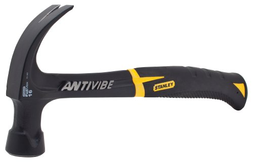 Stanley 51-162 16 oz FatMax Xtreme AntiVibe Curve Claw Nailing Hammer