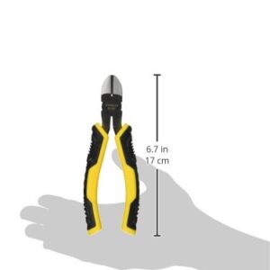 Stanley 84-027 6-Inch Bi-Material Diagonal Pliers