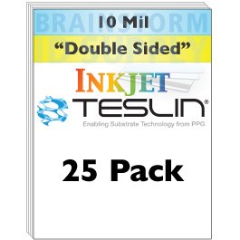 inkjet teslin® synthetic paper - 25 sheets