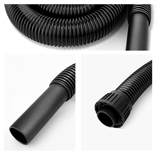 Stanley 25-1204 Wet Dry Vacuum Hose 1-1/4 inch, 5 Feet, Fit for 2.5-5 Gallon Shop Vacuums, Compatible with Stanley SL18130P, SL18129