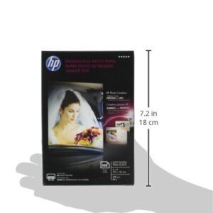 HP Premium Plus Photo Paper, Satin, 4x6 in, 100 sheets (CR666A)