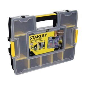 stanley sortmaster organizer box with dividers, (stst14022)