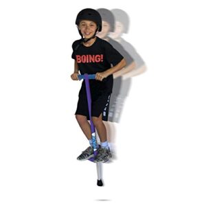 Geospace Jumparoo Boing! JR. Pogo Stick by Air Kicks, Small for Kids 50 to 90 Lbs (Purple)