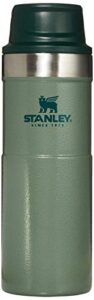 stanley classic one hand vacuum mug 16oz/473 ml - hammertone green