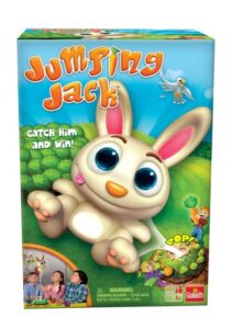 jumping jack game by goliath — pull out a carrot and watch jack jump by goliath