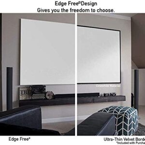 Elite Screens Aeon Series, 100-inch 16:9, 8K / 4K Ultra HD Home Theater Fixed Frame EDGE FREE Borderless Projector Screen, CineWhite UHD-B Front Projection Screen, AR100WH2