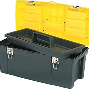 Stanley 019151M Series 2000 Toolbox W/Tray, Two Lid Compartments