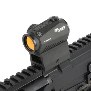 Sig Sauer SOR52001 Romeo5 1x20mm Compact 2 Moa Red Dot Sight, Black