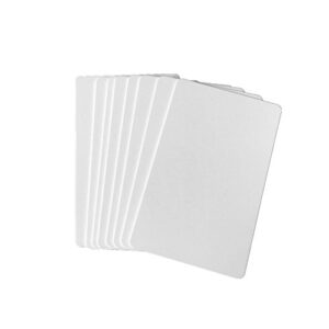 inkjet printable plastic blank pvc card waterproof and double side printing for inkjet printers by xcrfid (20 cards)