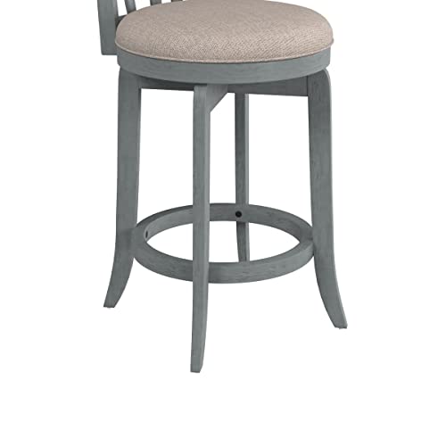 Hillsdale Furniture Hillsdale Savana Swivel Counter Stool, Blue