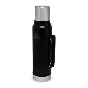 stanley classic vacuum bottle 1.0l (matte black)