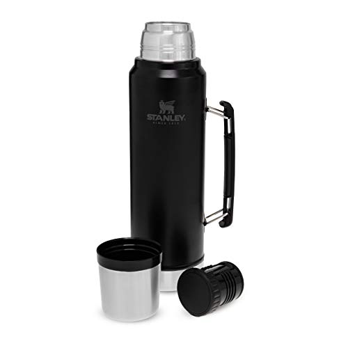 Stanley Classic Vacuum Bottle 1.0L (Matte Black)