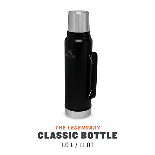 Stanley Classic Vacuum Bottle 1.0L (Matte Black)