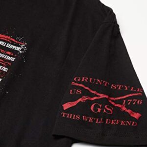 Grunt Style The Oath - Men's T-Shirt (Black, Medium)