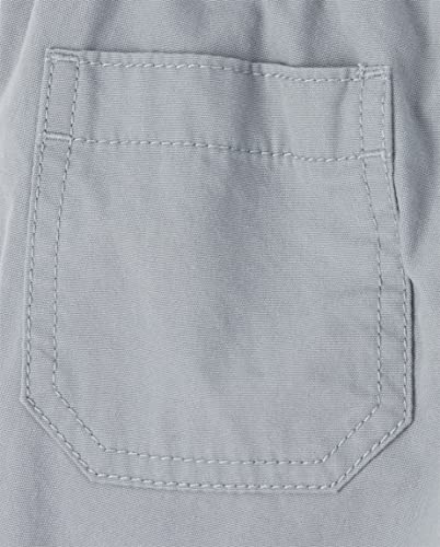 The Children's Place Baby Boys And Toddler Boys Pull on Jogger Shorts,Fin Gray Single,4T