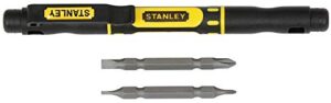 stanley 4-in-1 pocket screwdriver, 4 pack