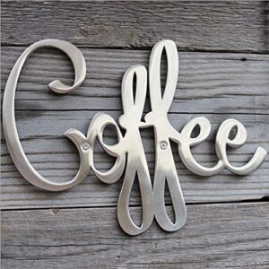 metal coffee bar decor, coffee bar sign, small coffee sign, coffee decor, coffee signs for coffee bar, coffee station decor, coffee themed decor, coffee wall decor, coffee art, coffee kitchen decor