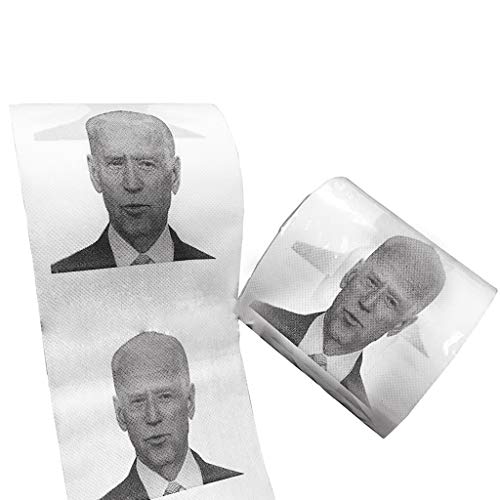 Joe Biden Toilet Paper, Toilet Paper Funny Prank Toilet Roll Paper (Biden)