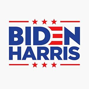 Biden Harris 2020 - Joe Biden and Harris for President Vinyl Decal Bumper Sticker Wall Laptop Window Sticker 5"
