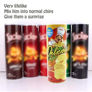 Prank Gifts for Kids,Magic Potato Chip Cans Fries Toys April Fool Day Halloween Party Decoration Fun Toys