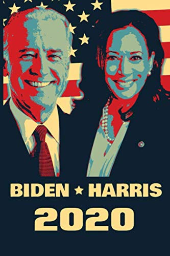 Biden Harris 2020: 6x9 lined journal notebook to write in