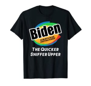 funny anti joe biden sniffing vintage t-shirt