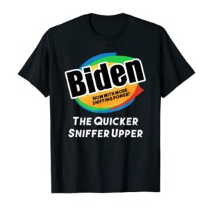 Funny Anti Joe Biden sniffing vintage T-Shirt