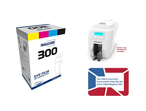 2 x Magicard 300 Printer MC250YMCKOK Color Ribbon - YMCKOK - 250 Prints with Bodno Software Demo Card