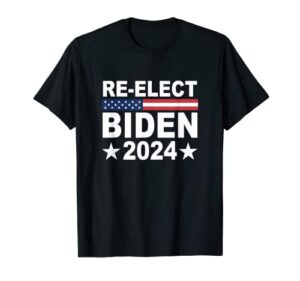 re-elect joe biden 2024 democrats t-shirt