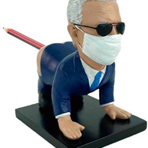 Political Satire Hide in Biden Pen Holder - Prank for Republican or Democrat. Funny Gift for Biden Liberals or Trump MAGA Supporters