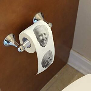 SummitLink Joe Biden Toilet Paper Tissue Napkin Prank Fun Birthday Party Novelty Gift Idea (A-1Roll)