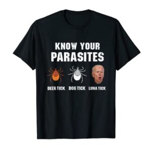 Know your parasites - Anti Joe Biden T-Shirt