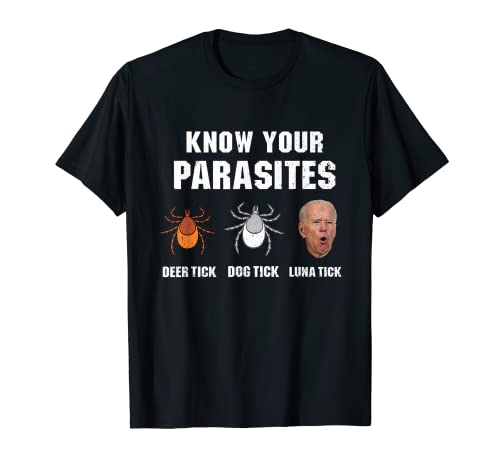 Know your parasites - Anti Joe Biden T-Shirt