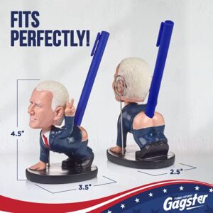 Gagster Joe Biden Cool Pen Holder With Pen - Funny Desk Decor Gag Gift, Joe Biden Figurine Gag Gifts, Pen Decor Political Prank, Unique Pen Stand & Paperweight For Desk, Funny Republican Gifts