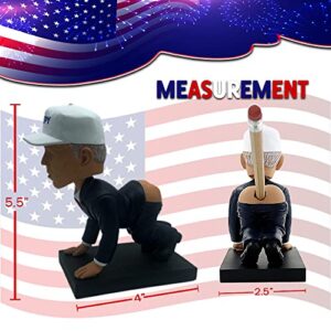 Pesky Patriot Sleepy Joe Biden Bobblehead Pencil Holder Gag Gift | Funny Anti-Biden Novelty Gift Idea for Trump Supporters and Republicans