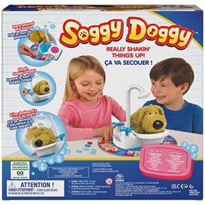 Soggy Doggy, The Showering Shaking Wet Dog Award-Winning Kids Game Board Game for Family Night Fun Games for Kids Toys & Games, for Kids Ages 4 and Up