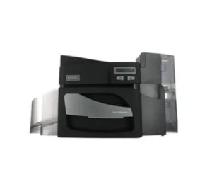 fargo dtc4500e id card printer (single-sided + supplies)