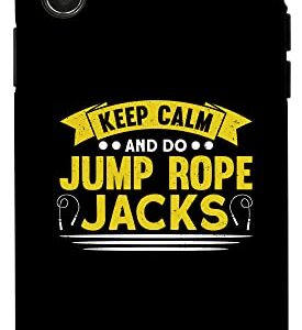 iPhone X/XS Keep Calm And Do Jump Rope Jacks Jump Rope Skipping Case