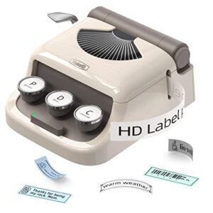 makeid label maker hd(300dpi) - personalized smart q1 wireless handheld printer compatible with iphone & android phones - portable label makers for organizing home & office supplies printing name tags