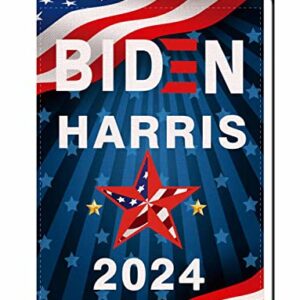 YaoChong Biden Harris Flag Vote 2024 President Small Garden Flag Vertical Double Sided 12.5x18 Inch, Patriotic American Star Election Yard Gift House Decoration(2024)