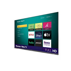 Hisense 43H4030F3 43-Inch Full HD Smart TV Includes Wall Mount (No TV Leg Stands) 2020 Model (Renewed)