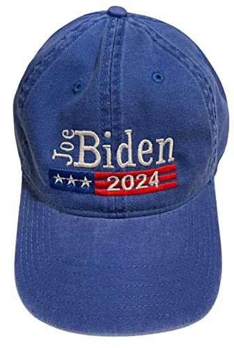 Joe Biden 2024 Hat 2103 Democrat - Cap Quality Embroidery, Freedom-Blue