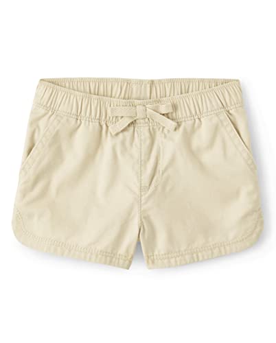 The Children's Place,And Toddler Girls Fashion Pull on Shorts,Baby-Girls,Straw Hat,9-12 Months