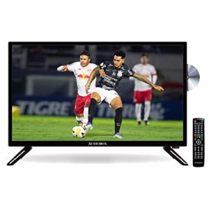 audiobox 32" tv widescreen hdtv, built-in dvd player with hdmi & usb with car cord adapter and digital noise reduction (tv-32d)