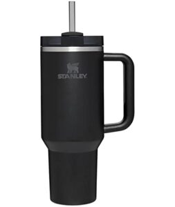 stanley quencher h2.0 flowstate tumbler 30oz (black), 5.43'' x 11''