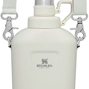 Stanley Legendary Classic Canteen Water Bottle - 1.1 QT - Stainless Steel Canteen with Strap and Leakproof Lid - Dishwasher Safe and BPA-Free