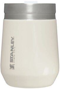 stanley everyday go wine tumbler 10oz cream gloss