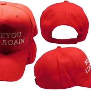 Trade Winds Made You Look Again Red White Letters Embroidered Hat Cap Trump 2024 MAGA Biden