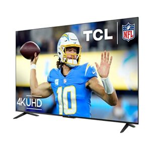 TCL 50-Inch Class S4 4K LED Smart TV with Google TV (50S450G, 2023 Model), Dolby Vision, HDR Pro, Dolby Atmos, Google Assistant Built-in with Voice Remote, Works with Alexa, Streaming UHD Television