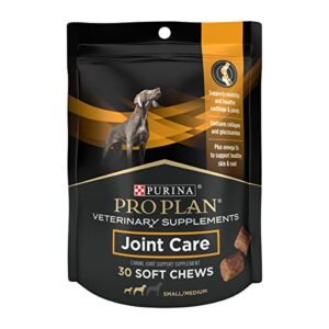 purina pro plan veterinary joint care joint supplement for small breed dogs hip and joint supplement